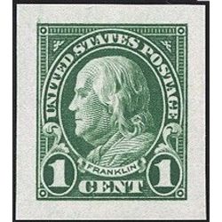 us stamp postage issues 575 franklin 1 1923