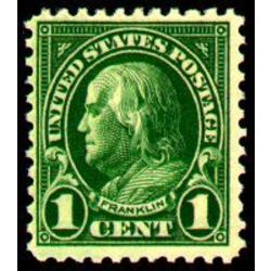 us stamp 594 franklin 1 1923