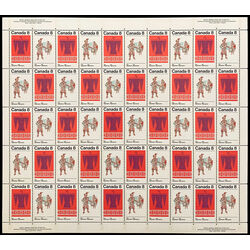 canada stamp 569a algonkian indians 1973 M PANE