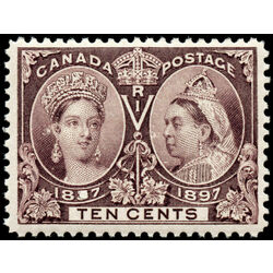canada stamp 57 queen victoria diamond jubilee 10 1897 M DEF 044