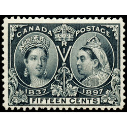 canada stamp 58 queen victoria diamond jubilee 15 1897 M DEF 033