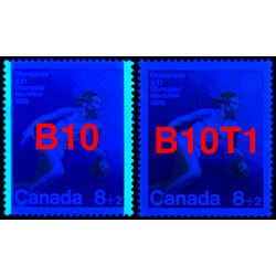 canada stamp b semi postal b10t1 basketball 1976