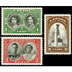 canada stamp 246 8 royal vist 1939