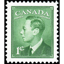 canada stamp 284 king george vi 1 1949