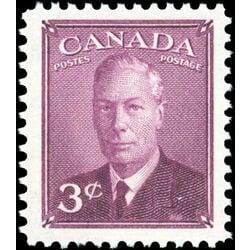 canada stamp 286 king george vi 3 1949