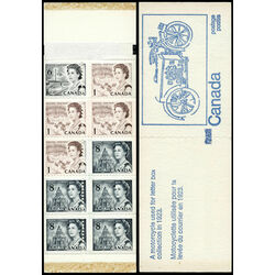 canada stamp bk booklets bk71 queen elizabeth ii 1972 E 002
