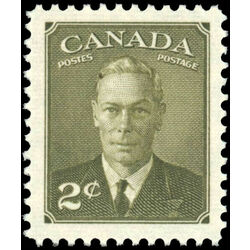 canada stamp 305 king george vi 2 1951