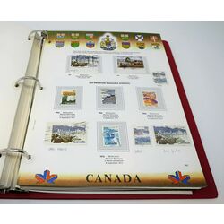 canada used stamp album