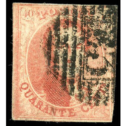 belgium stamp 12 king leopold i 40 1861 U 002