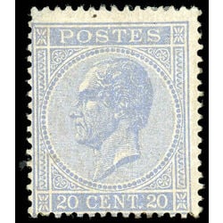 belgium stamp 19 king leopold i 20 1867 M 001