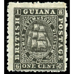 british guiana stamp 24 seal of the colony 1 1863