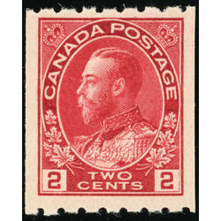 canada stamp 124 king george v 2 1913 M VFNH 027