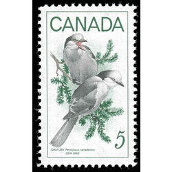 canada stamp 478 gray jays 5 1968