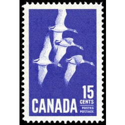 canada stamp 415 canada goose 15 1963