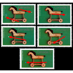 canada stamp 840 wooden horse 17 1979 M VFNH 001