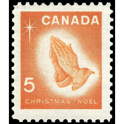 canada stamp 452 praying hands 5 1966