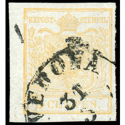 lombardy stamp 1 coat of arms 5 1850