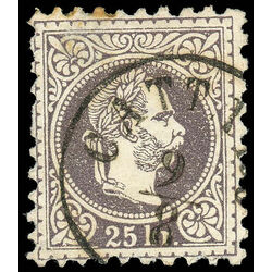 austria stamp 39 franz josef 1883