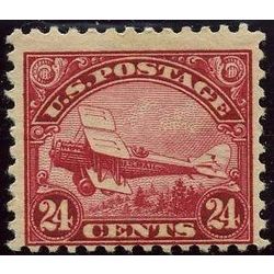 us stamp c air mail c6 de havilland biplane 24 1923