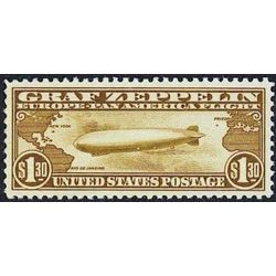 us stamp air mail c c14 graf zeppelin 1 3 1930