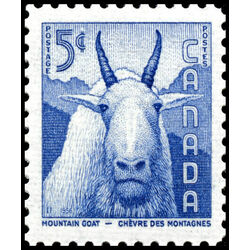 canada stamp 361 mountain goat 5 1956