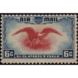 us stamp c air mail c23 eagle holding shield and branch 6 1938