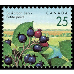 canada stamp 1355vii saskatoon berry 25 1992