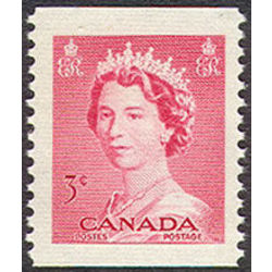 canada stamp 327as queen elizabeth ii 3 1953