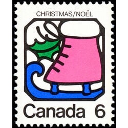 canada stamp 625 ice skate 6 1973