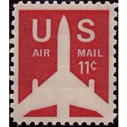 us stamp c air mail c78 silhouette of jet airliner 11 1971