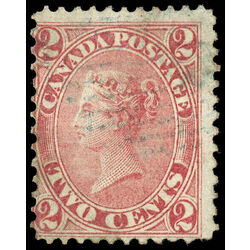 canada stamp 20v queen victoria 2 1859 U VG 010