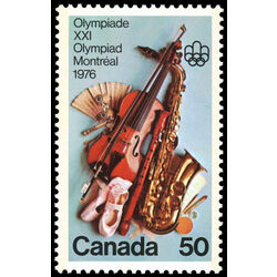 canada stamp 686 performing arts 50 1976