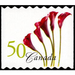 canada stamp 2072 red calla lily 50 2004