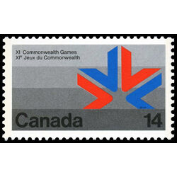 canada stamp 757 games emblem 14 1978
