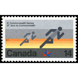 canada stamp 760 running 14 1978