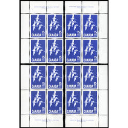 canada stamp 415 lot of 8 different plate blocks 1 2