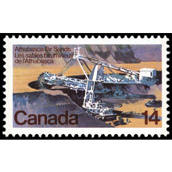 canada stamp 766 athabasca tar sands 14 1978