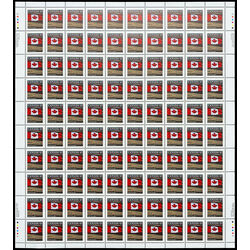 canada stamp 1359 flag over field 43 1992 M PANE