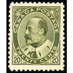 canada stamp 94 edward vii 20 1904 M VF 023