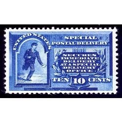 us stamp e special delivery e1 messenger running 10 1885