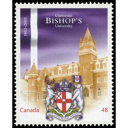 canada stamp 1973 bishop s university 48 2003