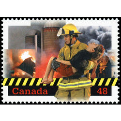 canada stamp 1986 firefighter carrying victim 48 2003