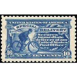 us stamp e special delivery e10 cycling messenger 10 1916