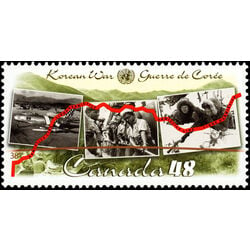 canada stamp 1993 korea armistice 48 2003