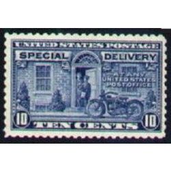 us stamp special delivery e e12 postman and motorcycle 10 1922