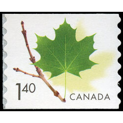 canada stamp 2010 maple leaf green leaf 1 40 2003