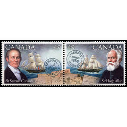 canada stamp 2042a pioneers of transatlantic mail service 2004
