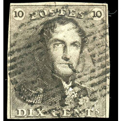 belgium stamp 1 king leopold i 10 1849