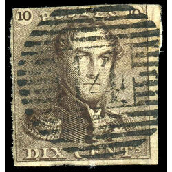 belgium stamp 1c king leopold i 10 1849