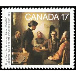 canada stamp 849 meeting of the school trustees 17 1980